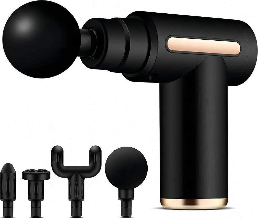 Pistola de Massagem Muscular Recarregavel - Recuperacao Pos-